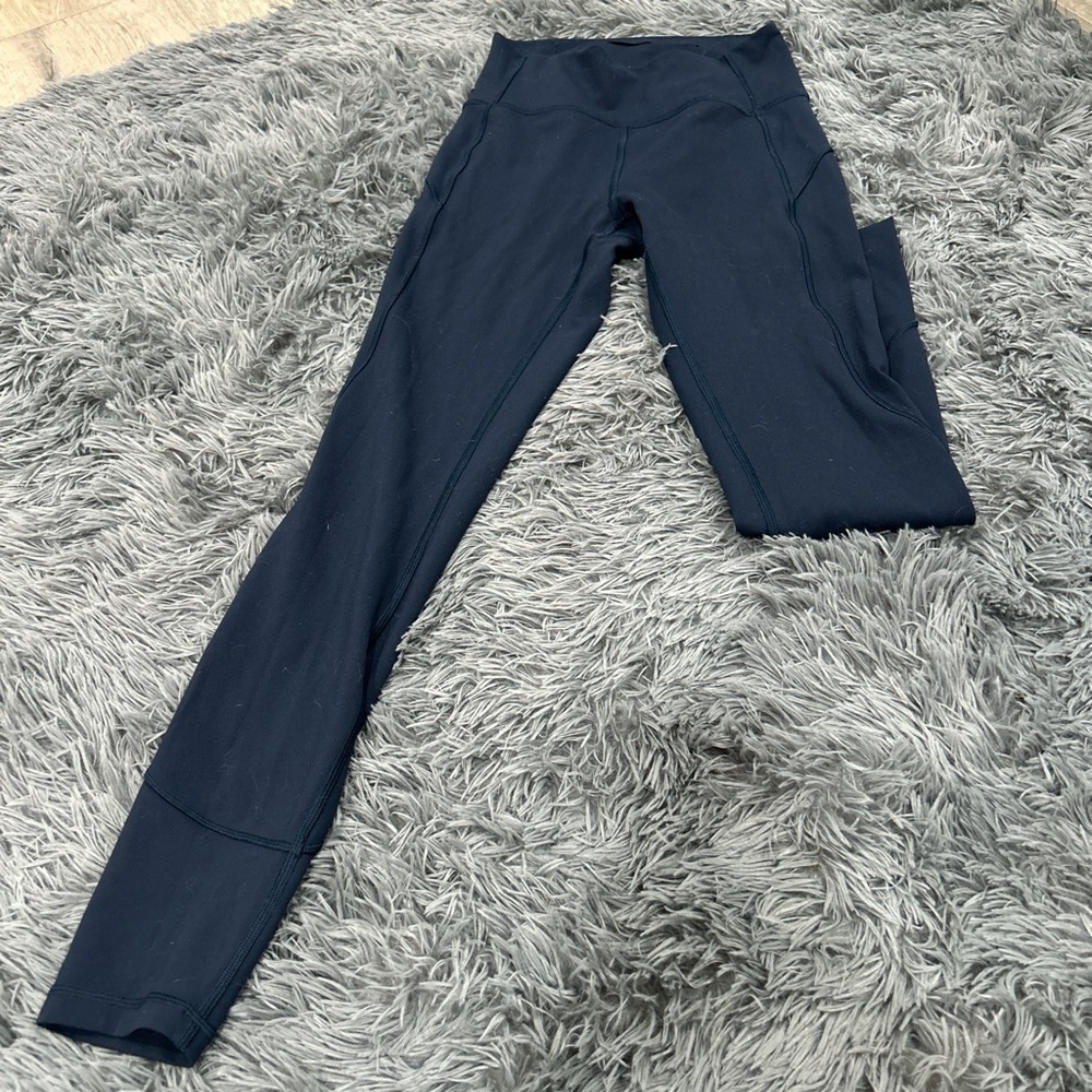 Small Lululemon Navy Blue Leggings